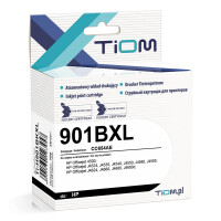 Zgodny z HP 901 XL CC654AE tusz czarny marki TiOM