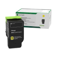 Lexmark C232HY0 zwrotny toner żółty oryginalny