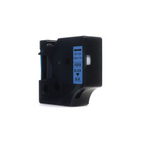 Zgodny z taśmy Dymo D1 45806 S0720860 nadruk czarny na niebieskim tle 