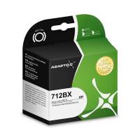 Zgodny z HP 712 3ED71A tusz czarny marki Asarto