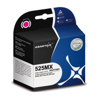 Zgodny z Brother LC525M tusz magenta marki Asarto