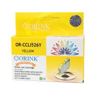 Zgodny z Canon CLI-526Y tusz żółty marki Orink