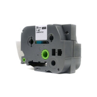 Zgodny z taśmy Brother TZe-661 nadruk czarny na żółtym tle 36mm x 8m