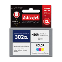 Zgodny z HP 302 XL F6U67AE tusz 3-kolorowy marki ActiveJet