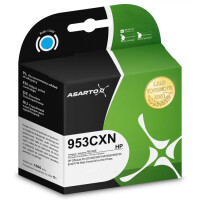 Zgodny z HP 953 XL F6U16AE tusz cyan marki Asarto