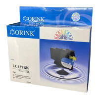 Zgodny z Brother LC427XLBK tusz czarny marki Orink