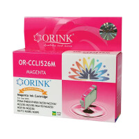 Zgodny z Canon CLI-526M tusz magenta marki Orink