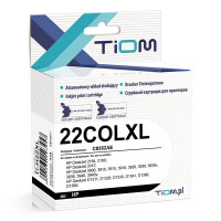Zgodny z HP 22 XL C9352CE tusz 3-kolorowy marki TiOM