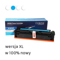 Zgodny z HP 201X CF401X toner cyan XL marki Orink