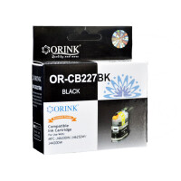 Zgodny z Brother LC227XLBK tusz czarny marki Orink