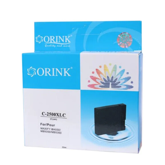 Zgodny z Canon PGI-2500XL C tusz cyan marki Orink