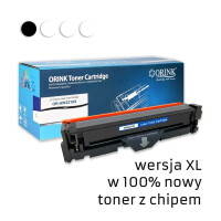 Zgodny z HP 207X W2210X toner czarny marki Orink + chip