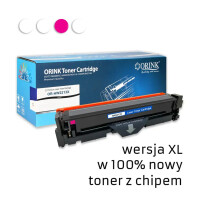 Zgodny z HP 207X W2213X toner magenta marki Orink + chip