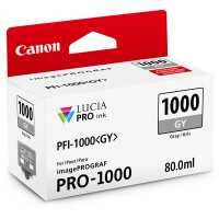 Canon PFI-1000GY 0552C001 tusz szary oryginalny