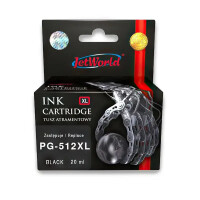 Zgodny z Canon PG-512 tusz czarny marki JetWorld