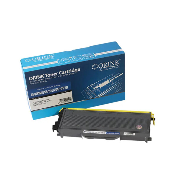Zgodny z Brother TN-2120 toner marki Orink OR-BTN360