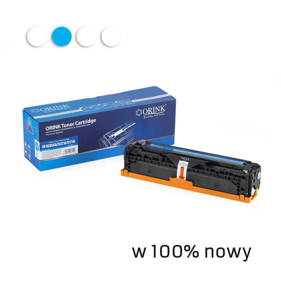 Zgodny z HP 125A CB541A toner cyan marki Orink