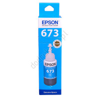 Epson T6732 C13T67324A tusz cyan oryginalny