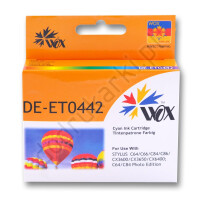 Zgodny z Epson T0442 tusz cyan marki Wox