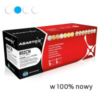 Zgodny z Lexmark 802HC toner cyan marki Asarto