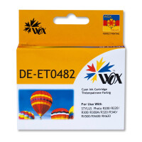 Zgodny z Epson T0482 tusz cyan marki Wox