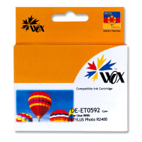 Zgodny z Epson T0592 tusz cyan marki Wox