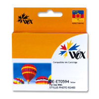 Zgodny z Epson T0594 tusz żółty marki Wox