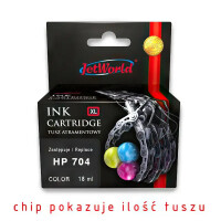 Zgodny z HP 704 CN693AE tusz 3-kolorowy marki JetWorld