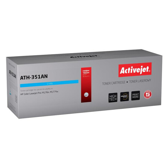 Zgodny z HP 130A CF351A toner cyan marki ActiveJet