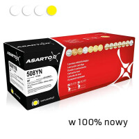 Zgodny z HP 508A CF362A toner żółty marki Asarto