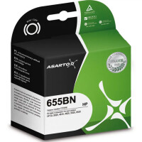Zgodny z HP 655 CZ109AE tusz czarny marki Asarto