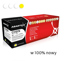 Zgodny z Oki 44469704 toner żółty marki Asarto