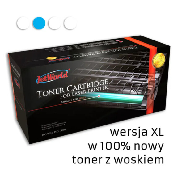 Zgodny z Oki 46443103 toner cyan marki JetWorld