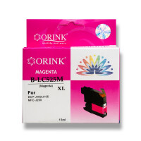 Zgodny z Brother LC525XLM tusz magenta marki Orink