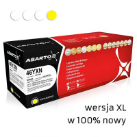 Zgodny z Canon 046H Y 1251C002 toner żółty marki Asarto