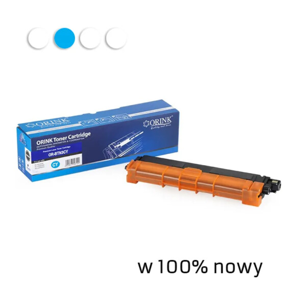 Zgodny z Brother TN-243C toner cyan marki Orink