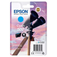 Epson 502 C13T02V24010 tusz cyan oryginalny