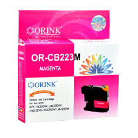 Zgodny z Brother LC223XLM tusz magenta marki Orink