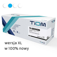 Zgodny z HP 201X CF401X toner cyan XL marki TiOM
