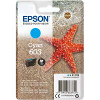 Epson 603 C13T03U24010 tusz cyan oryginalny