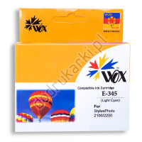 Zgodny z Epson T0345 tusz light cyan marki Wox