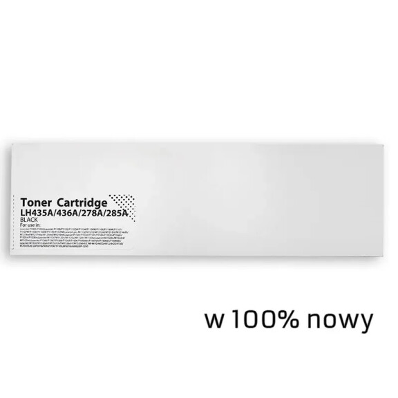Zgodny z HP 36A CB436A toner marki White Box