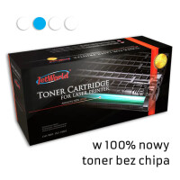 Zgodny z HP 415A W2031A toner cyan marki JetWorld brak chipa