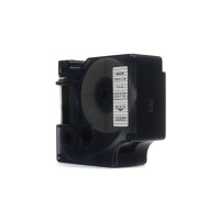 Zgodny z taśmy Dymo D1 53710 S0720920 nadruk czarny na przezroczystym 