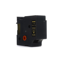 Zgodny z taśmy Dymo D1 53724 nadruk złoty na czarnym tle 24mm x 7m