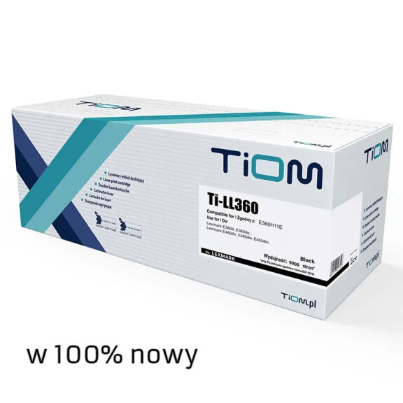 Zgodny z Lexmark E360H11E E360H21E toner marki TiOM