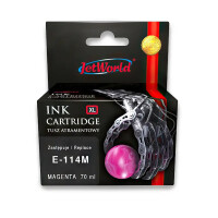Zgodny z Epson 114 C13T07B340 tusz magenta marki JetWorld