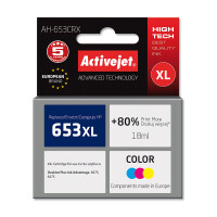 Zgodny z HP 653 3YM74AE tusz 3-kolorowy marki ActiveJet