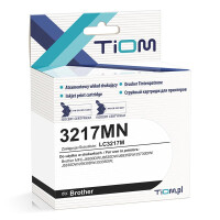 Zgodny z Brother LC3217M tusz magenta marki TiOM