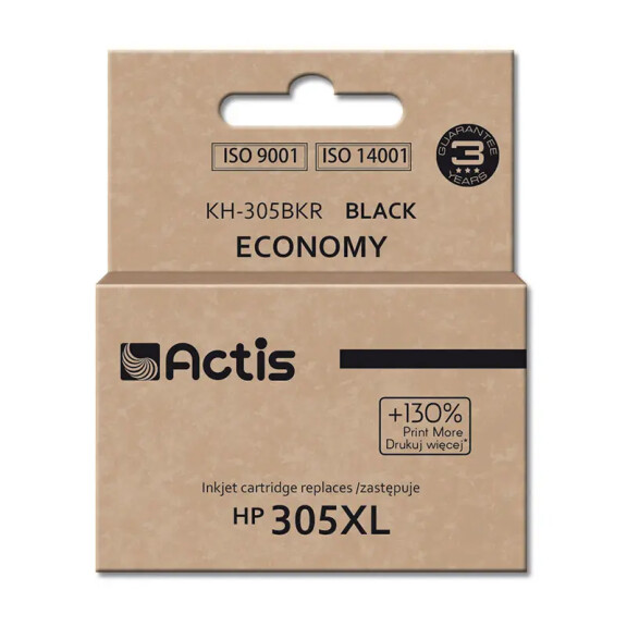 Zgodny z HP 305 XL 3YM62AE tusz czarny marki Actis